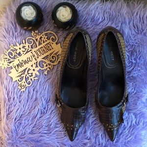 Nine West Alchemy Crocodile Pumps